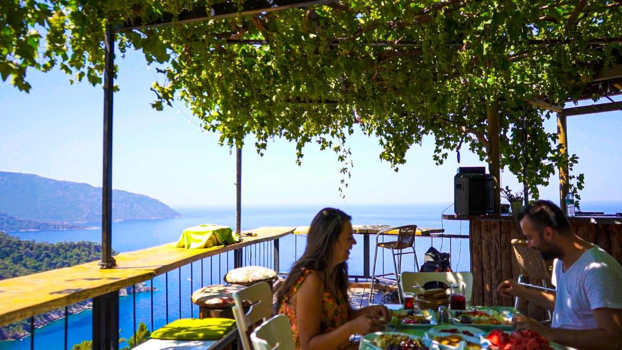 Kabak Mamma'S Pension Restaurant & Terrace Bar フェティエ エクステリア 写真